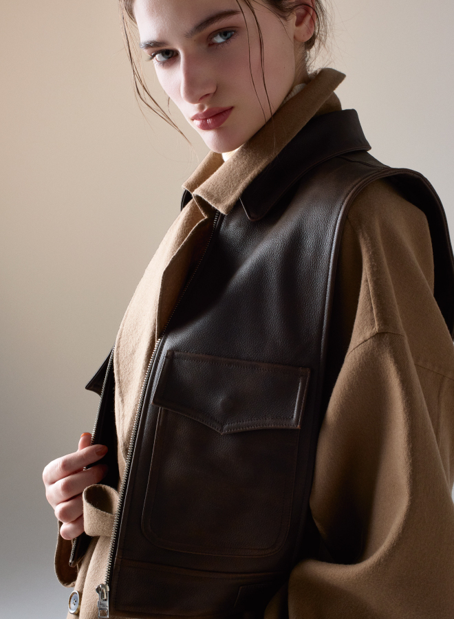 美品　Rawtus Theory luxe レザー ジャケット　ヤギ革　本革 美品 Rawtus Theory luxe レザー ジャケット ヤギ革 本革