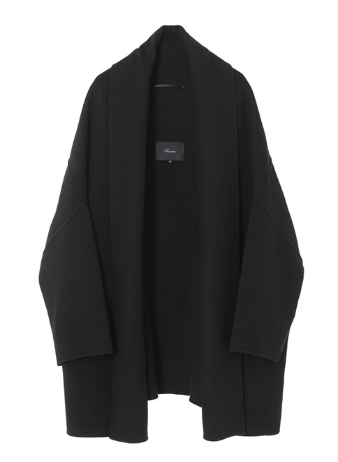 オーバーサイズショールコート(BLACK-F)