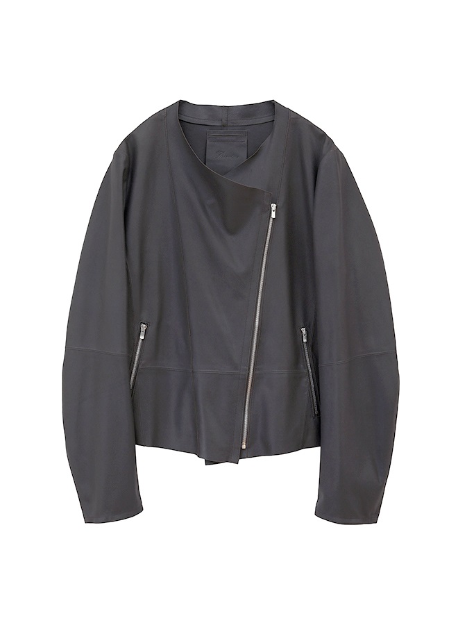 スクエアヘムZIP-UPジャケット(NIGHT-36)