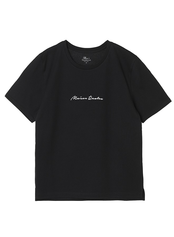 エンブロイダリーロゴTEE(BLACK-36)