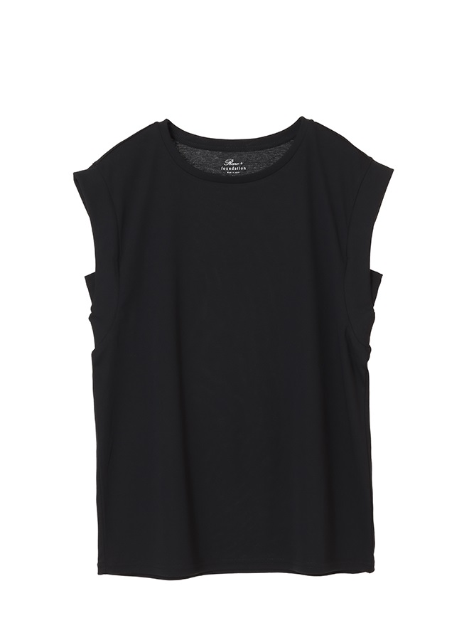 ターンスリーブTEE(BLACK-36)