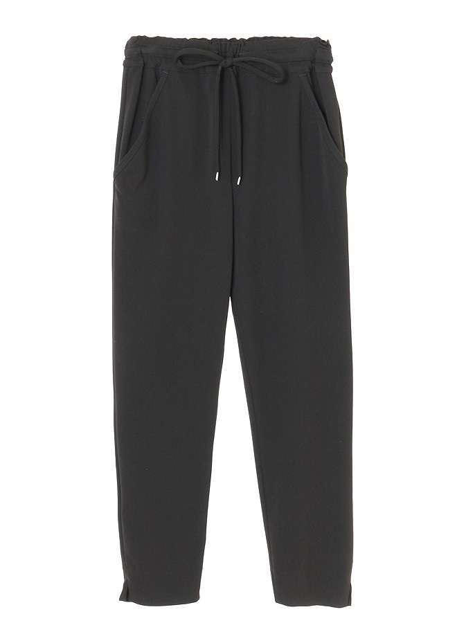 ドローストリングパンツ(BLACK-36)