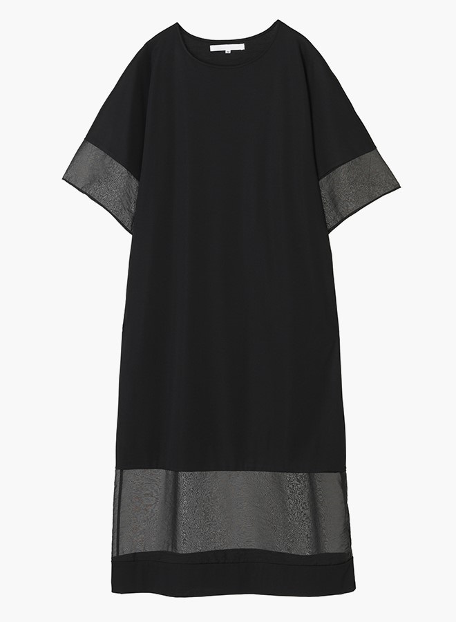 ワンピースドレス(BLACK-38)