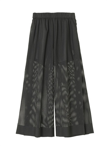 サイドベンツクロップドパンツ(BLACK-38)