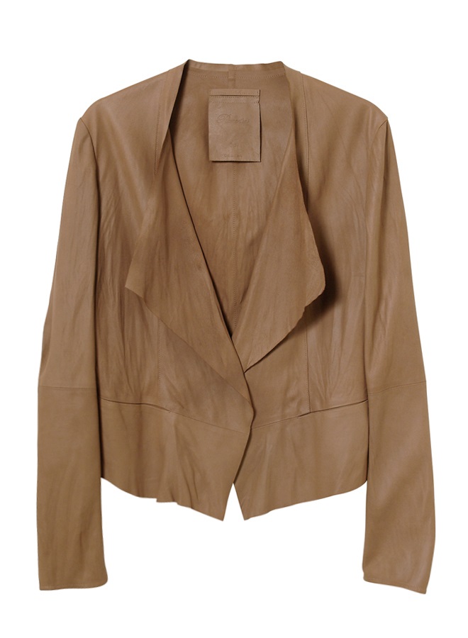 スクエアヘムカーディガン(FAWN-36)