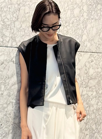 ライダースビブスジャケット