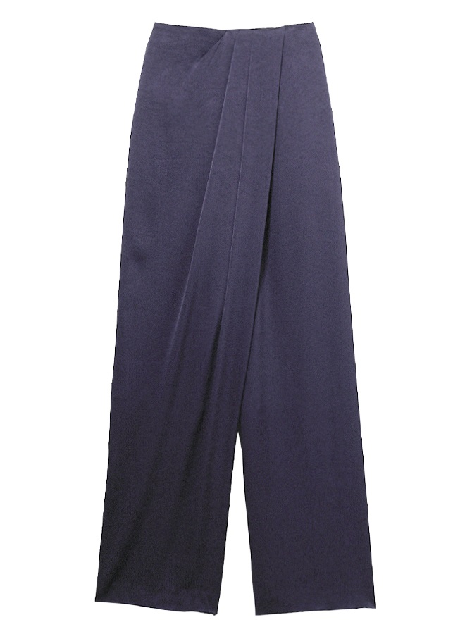 フロントドレープパンツ(NAVY-36)