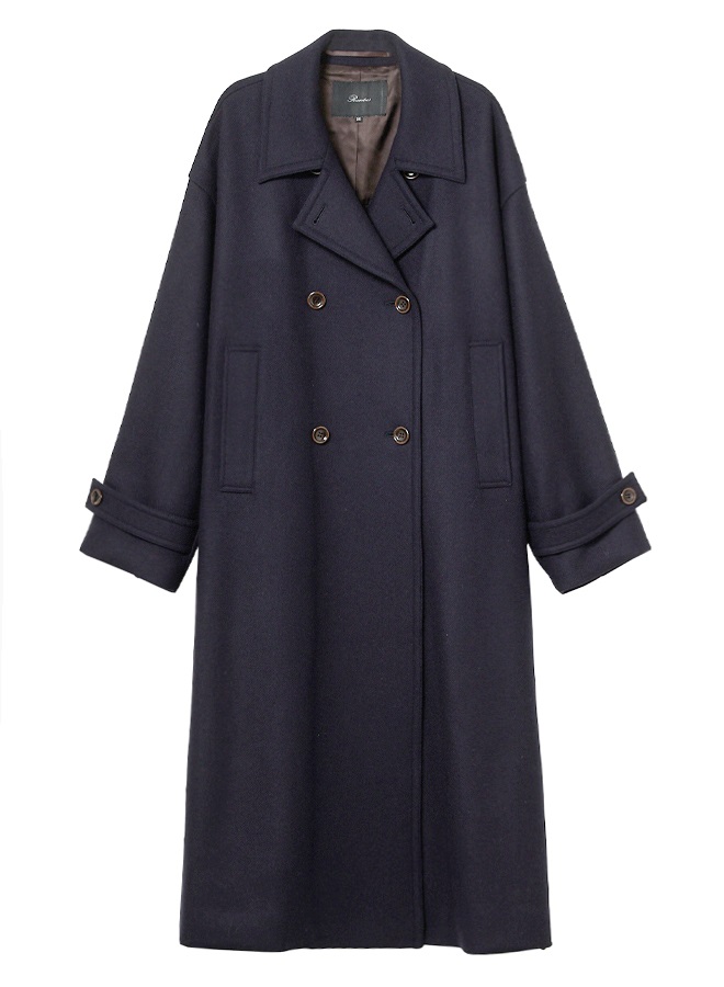 ロングピーコート(NAVY-36)